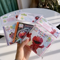 Out of the United States a set of 3 childrens English enlightenment cognitive toys bathing books