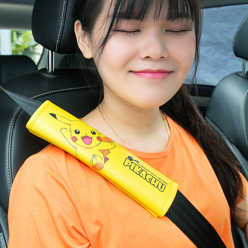 Cute seat belt shoulder cover Car insurance belt cover extended car with a pair of protective cover car interior decoration tide