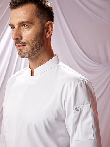 Настоящий высококачественный отель шеф-повар для мужчин с длинными рукавами западный ресторан
