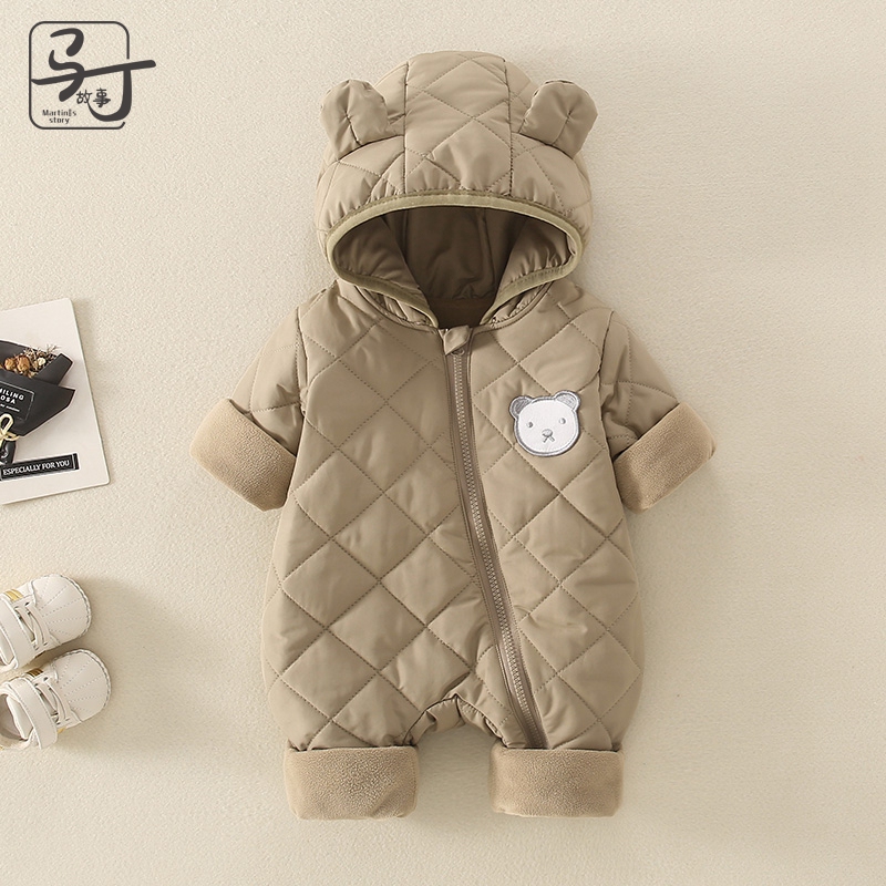 Baby Clothes, Autumn and Winter Clothing, Jumpsuits, Cotton-Padded Jackets for Boys and Girls, Winter Thin Cotton Suits, Outdoor Cotton Clothes Baby Clothes, Autumn and Winter Clothing, Jumpsuits, Cotton-Padded Jackets for Boys and Girls, Winter Thin Cotton Suits, Outdoor Cotton Clothes