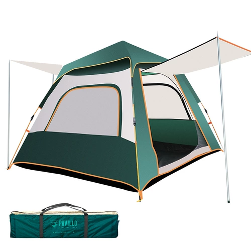 Дорожная портативная автоматическая палатка, складное снаряжение для кемпинга, полностью автоматический, увеличенная толщина