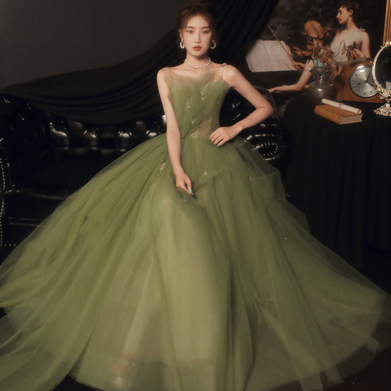 Toast Bride 2021 New Sentesian Super Fairy Birthday Dress Engagement Photo Gallery Photo Dinner Harness Dresses Dresses Dresses Dresses