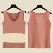 Protective front-back winter protective cardiovert back for fear of cold autumn winter in the back and undershirt for the undershirt