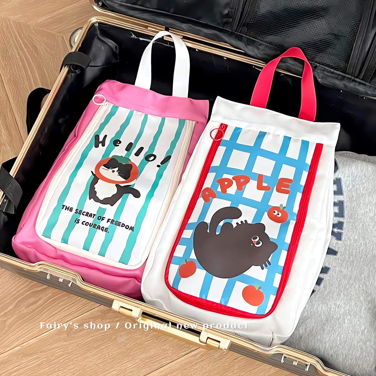 德国2个装羽毛球鞋专用收纳袋：告别闷热，清新一&ldquo;夏&rdquo;！