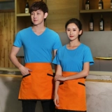 Футболка с коротким рукавом для работы, летняя тонкая летняя одежда