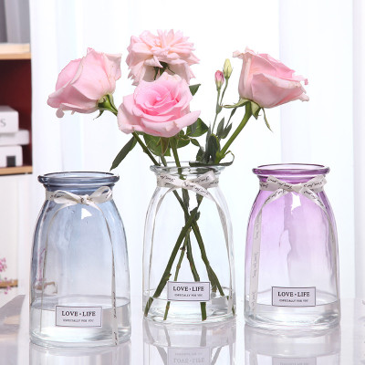 北欧风【玻璃花瓶】3个装