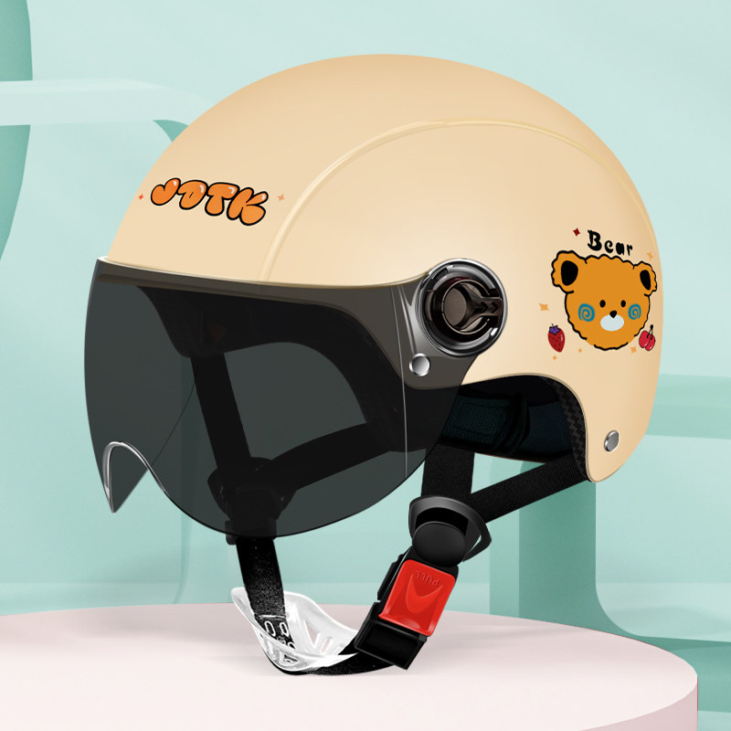 New electric vehicle safety helmet female and male summer half helmet summer riding electric vehicle safety helmet non-locomotive helmet