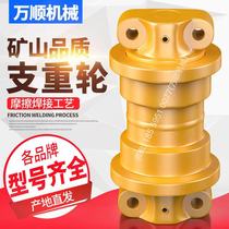 Shanhe SWE60 excavator support wheel Sprocket SWE60 track roller Roller walking wheel Ground wheel tensioner wheel Load bearing