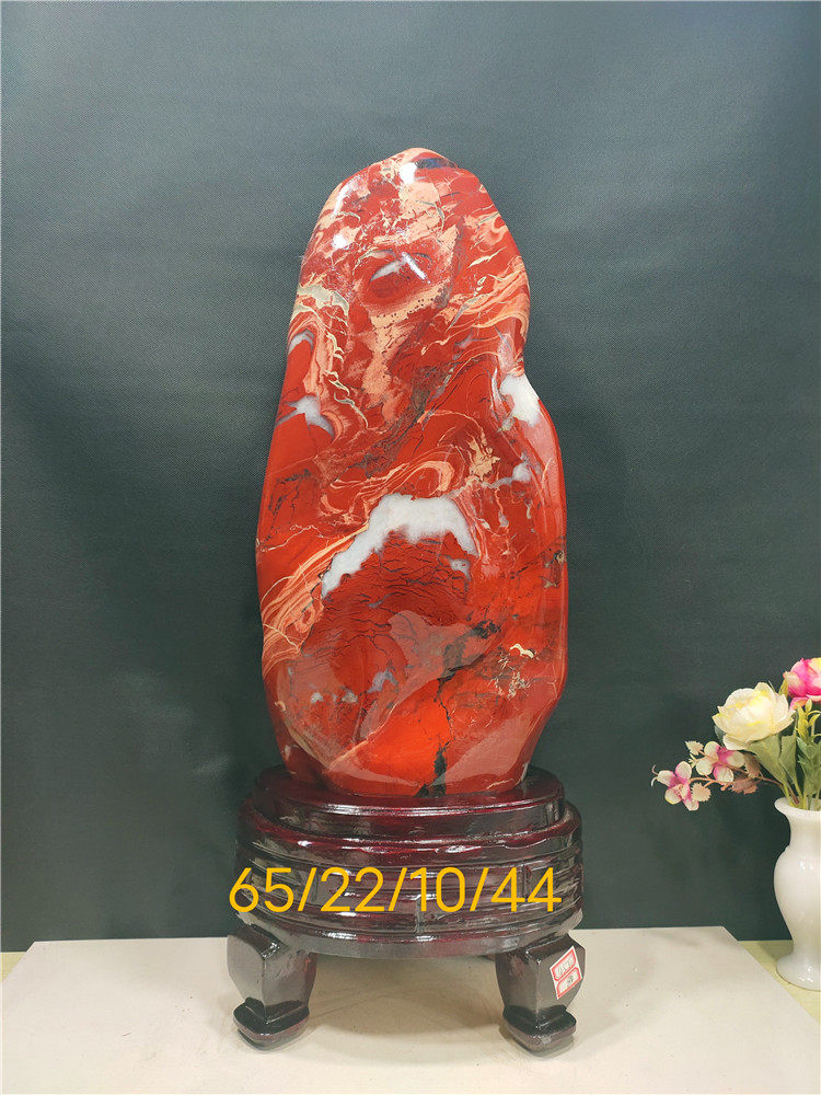 Boutique Red Beech Jade Stone Jade Stone South Africa Stone Sightseeing Stone Sightseeing Stone Living Room Bou Rack Pendulum