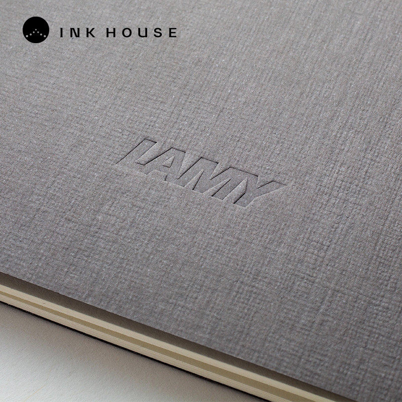 German Lingmei High texture grey 3 pieces of office Benko notebook Business Made in Italy Acid-free Paper Adults Office Day Used students writing stationery Ink house ink house