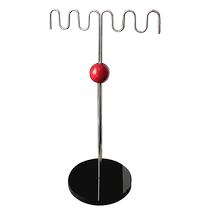 LIVETAI Medieval style jewelry storage rack necklace earrings display rack dressing table curved small jewelry storage rack