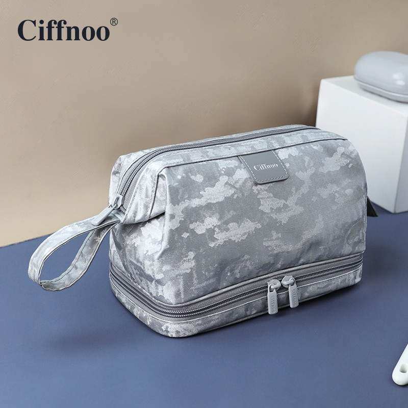 Toiletry bag men's business trip wet and dry separation travel goods storage bag waterproof portable large capacity camouflage wash bag