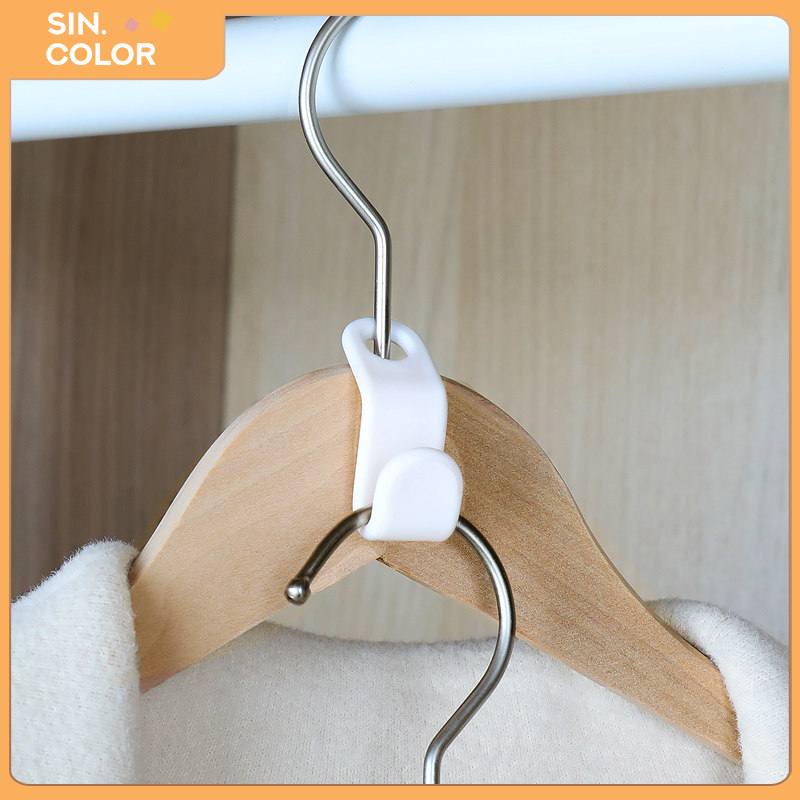 A good helper for saving wardrobe space, multi-functional punch-free folding hanger for home bedroom finishing and storage artifact