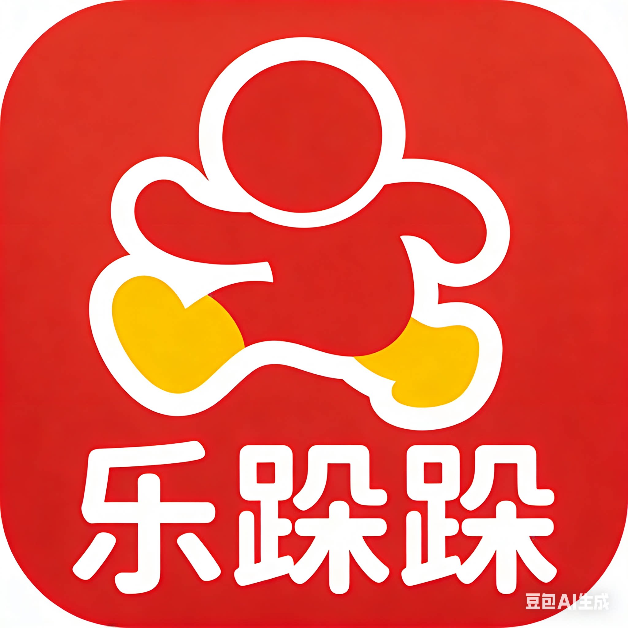 乐跺跺旗舰店的LOGO