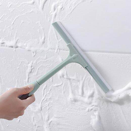 Tile scraped table glass hanging water toilet brush dual-use scraping wall cleaning desktop artifacial bathroom