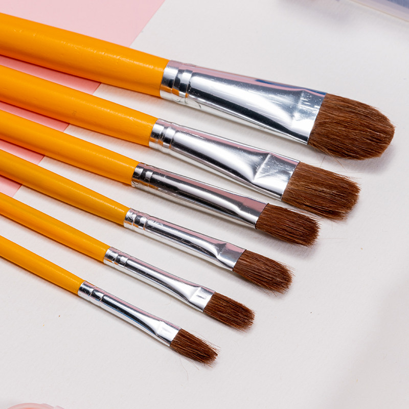 Acrylic painting brush pen set for fine arts special watercolor brush professional painting brush painting brush painting children with water powder brush beginner collection box