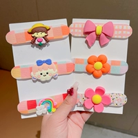 7# соломенная шляпа для девочек, набор из 6 предметов