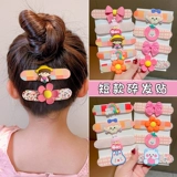 Детская милая челка на липучке, ободок, аксессуар для волос, повязка на голову, шпильки для волос