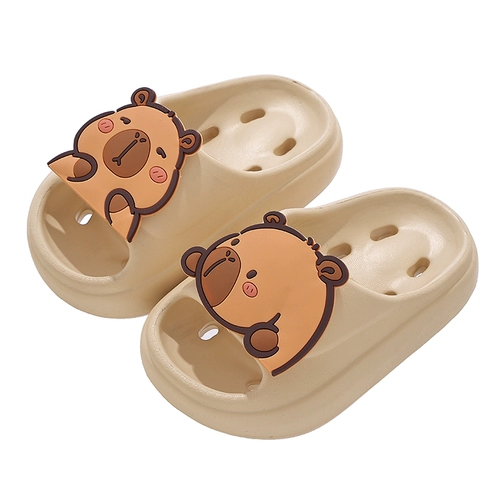 Детские нескользящие тапочки для мальчиков, летние слайдеры