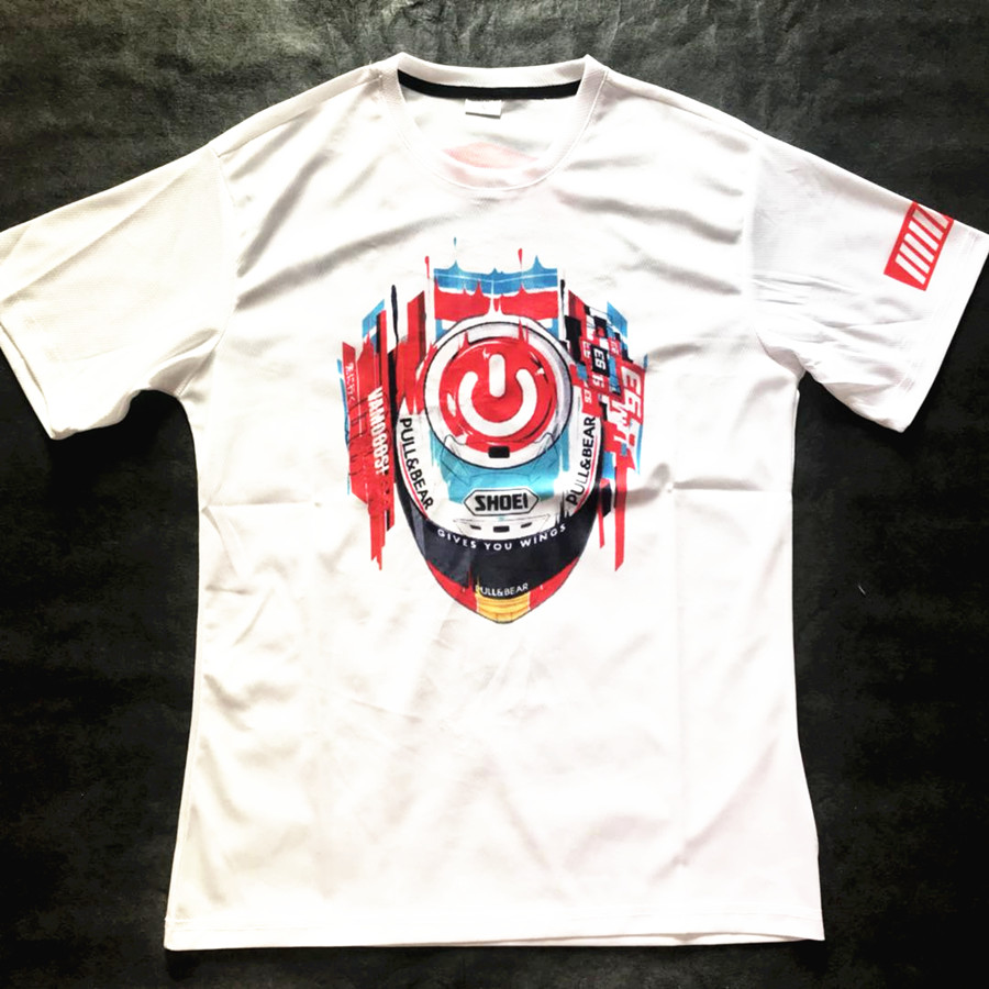 European and American molars GP racing T-shirt 93 Marquise car memes riding short sleeve summer locomotive breathable speed dry clothes