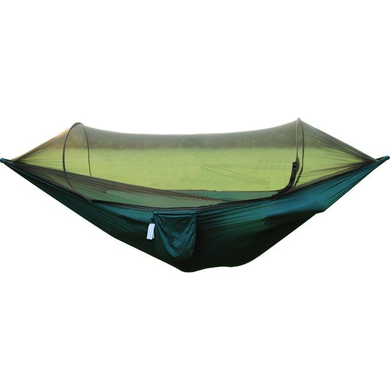 Hanging mesh bed Automatic speed opening single double bed mosquito Parachute Cloth Super Light Mosquito mosquito Home Indoor adults