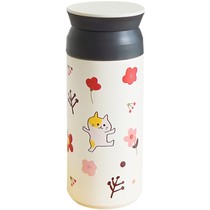Insulation Cup cute and portable small children Elegant Wind Large Capacity Schoolgirl Water Glass Han Edition Fresh Art Mug