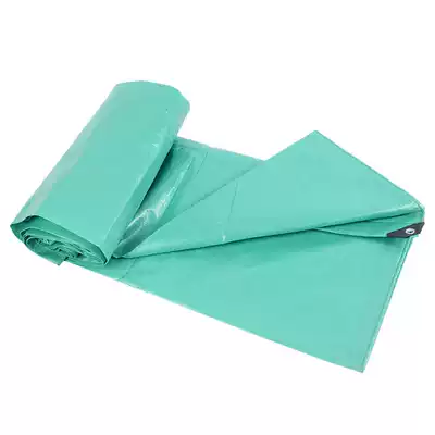 180g double green tarpaulin plastic woven PE factory direct moisture-proof heat insulation rainproof sunscreen tartan cloth shack cloth