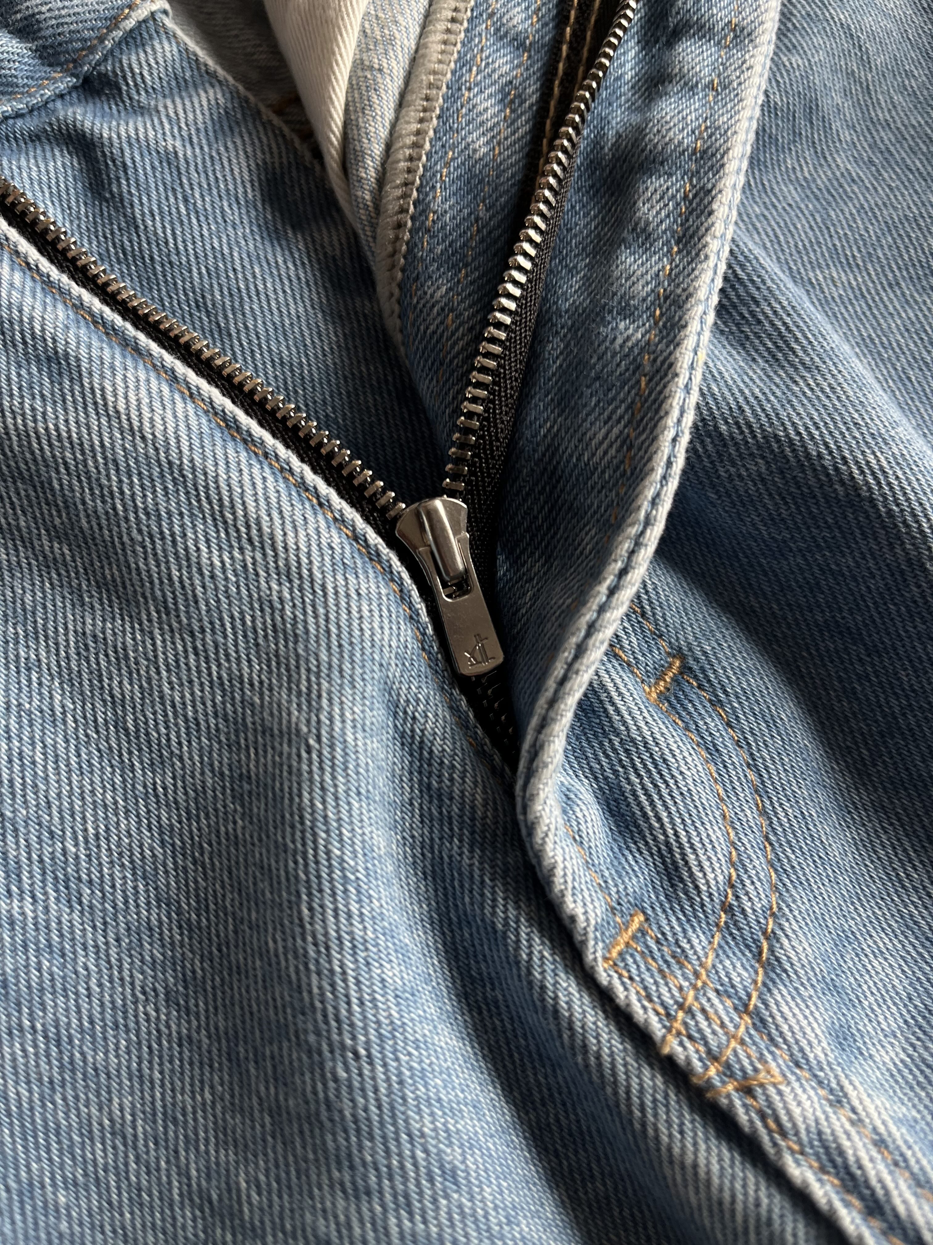 Xanvas A-Line Straight-Leg Light Blue Jeans