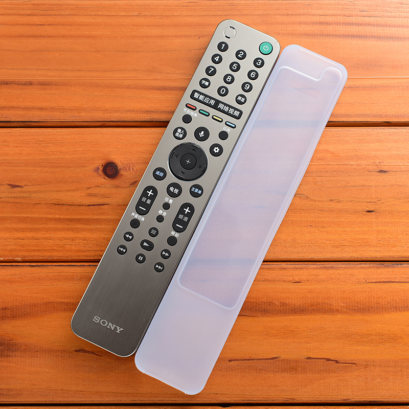 Sony TV SONY remote control RMF-TX600C G series anti - fall anti - stainless silicone transparent protective cover