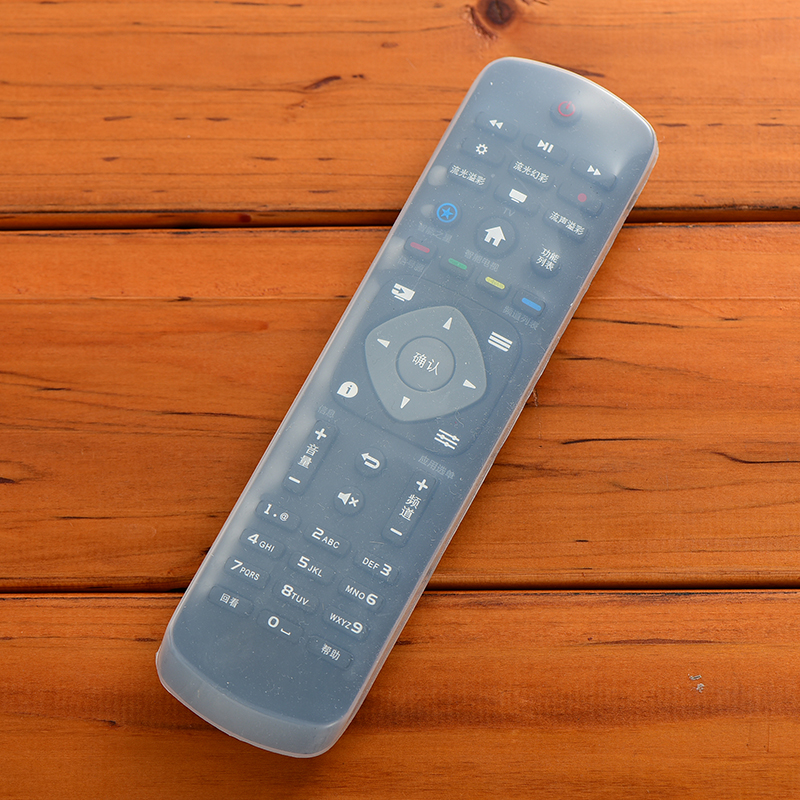 Philips TV PUF6701 40PFF5361 silicone transparent remote control sleeve remote control