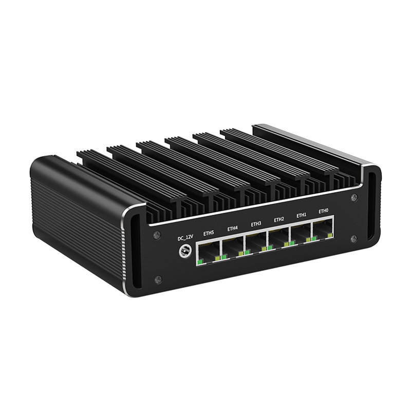 Beike 11Th Generation 6 Network Cards I3-1115G4 I7-1165G7 7505 I5-1135G7 Quad-Core Industrial Computer 2.5g Network Card I226 Computer Server Soft Routing Virtual Machine Linux