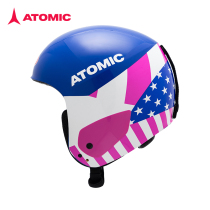 ATOMIC Atomik adult MENs and womens ski helmets PROTECTIVE FIT adjustment REDSTER REPLICA