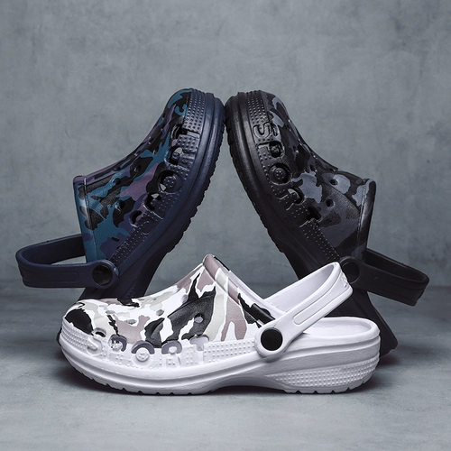 Летние детские туфли, тапочки, сумка для обуви для мальчиков, нескользящие пляжные сандалии, в корейском стиле, подходит для подростков