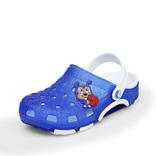 Детская сумка, туфли для мальчиков, пляжная обувь, детские тапочки, летние мультяшные нескользящие слайдеры, подходит для подростков