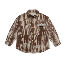 Boy Spring and autumn clothes Han version Cotton Shirt Boy Fall Tooling Casual Jacket 2023 New Child Tide