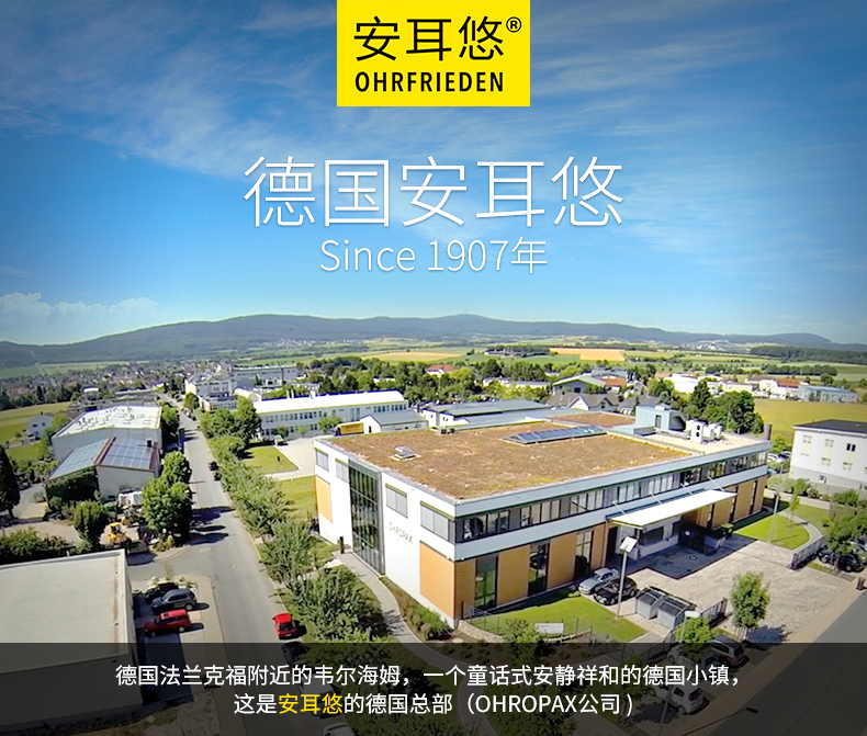 德国 安耳悠 OHRF-06177 防噪音睡眠耳塞 5对 图1