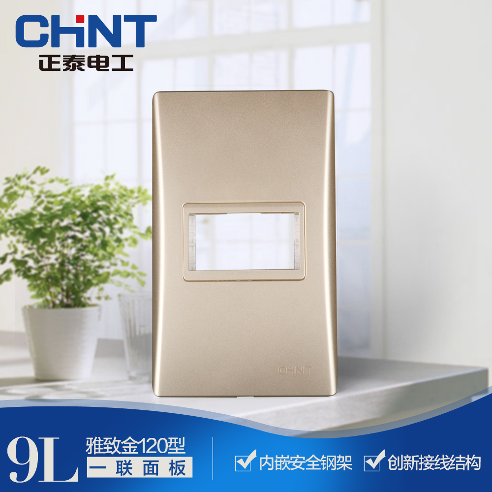 Zhengtai 120 type 9L wall switch socket function bond one-bit installation combination module 120*60
