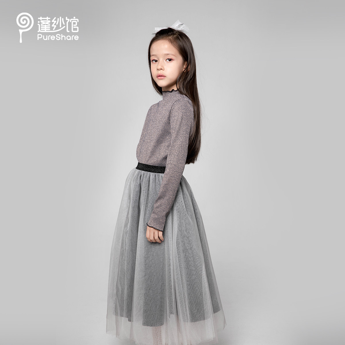 pureshare fluttadarium children princess dresses dresses dresses dresses dresses half dresses winter dress foreign air baby gown dresses