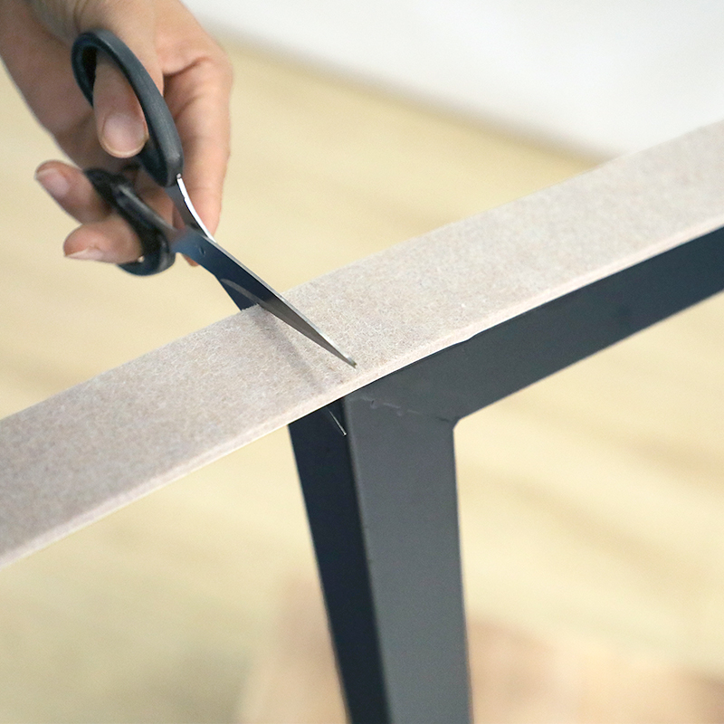 Silent protective pad cover thickened home rubber anti-slip patch furniture stool table and chair foot pad felt small strip