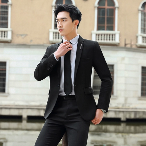 Осенний комплект, пиджак классического кроя для школьников, свадебное платье для отдыха, подходит для подростков, облегающий крой, в корейском стиле, 3 предмета