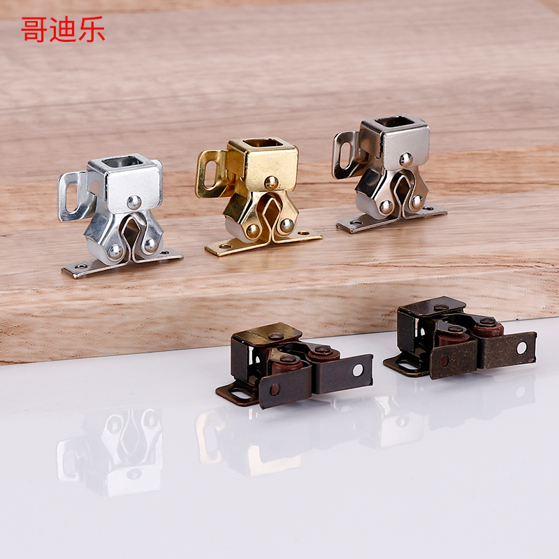 Dozens of furniture cabinet door touches accessories five gold pieces touch bead buckle the old-fashioned door clip buckle lock catch powerful small magnetic attraction