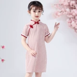 琦芯 Ретро детское летнее ципао, платье
