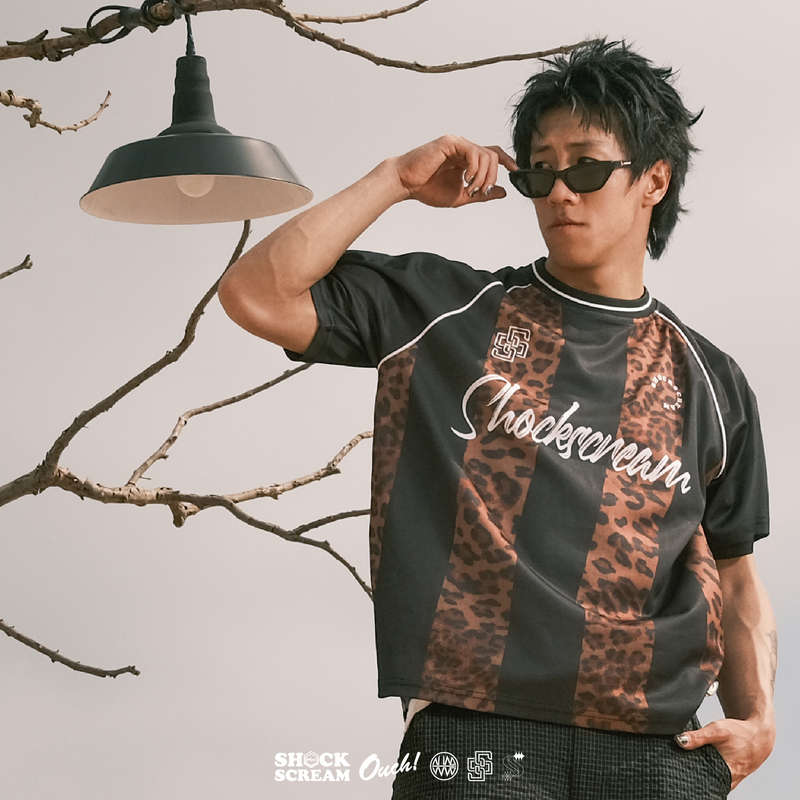 Shockscream | Striped Quick-Drying Short-Sleeved Original Racing T-Shirt, Sports Breathable Loose Jersey Cycling Jersey Shockscream | Striped Quick-Drying Short-Sleeved Original Racing T-Shirt, Sports Breathable Loose Jersey Cycling Jersey