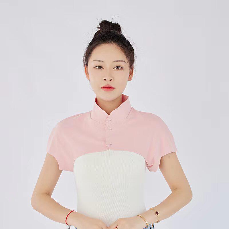 Pure Cotton Care Shoulder High Collar Warm Shoulder for Men and Women Sleeps Divinity Protective Cervical Spine Mamma Postpartum Shoulder-to-shoulder Shoulder Moon