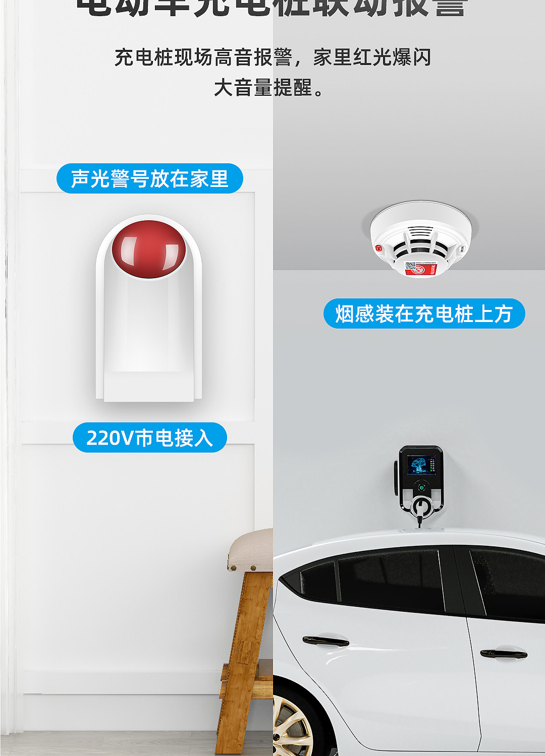 Детектор беспроводной машины пожарного дыма.