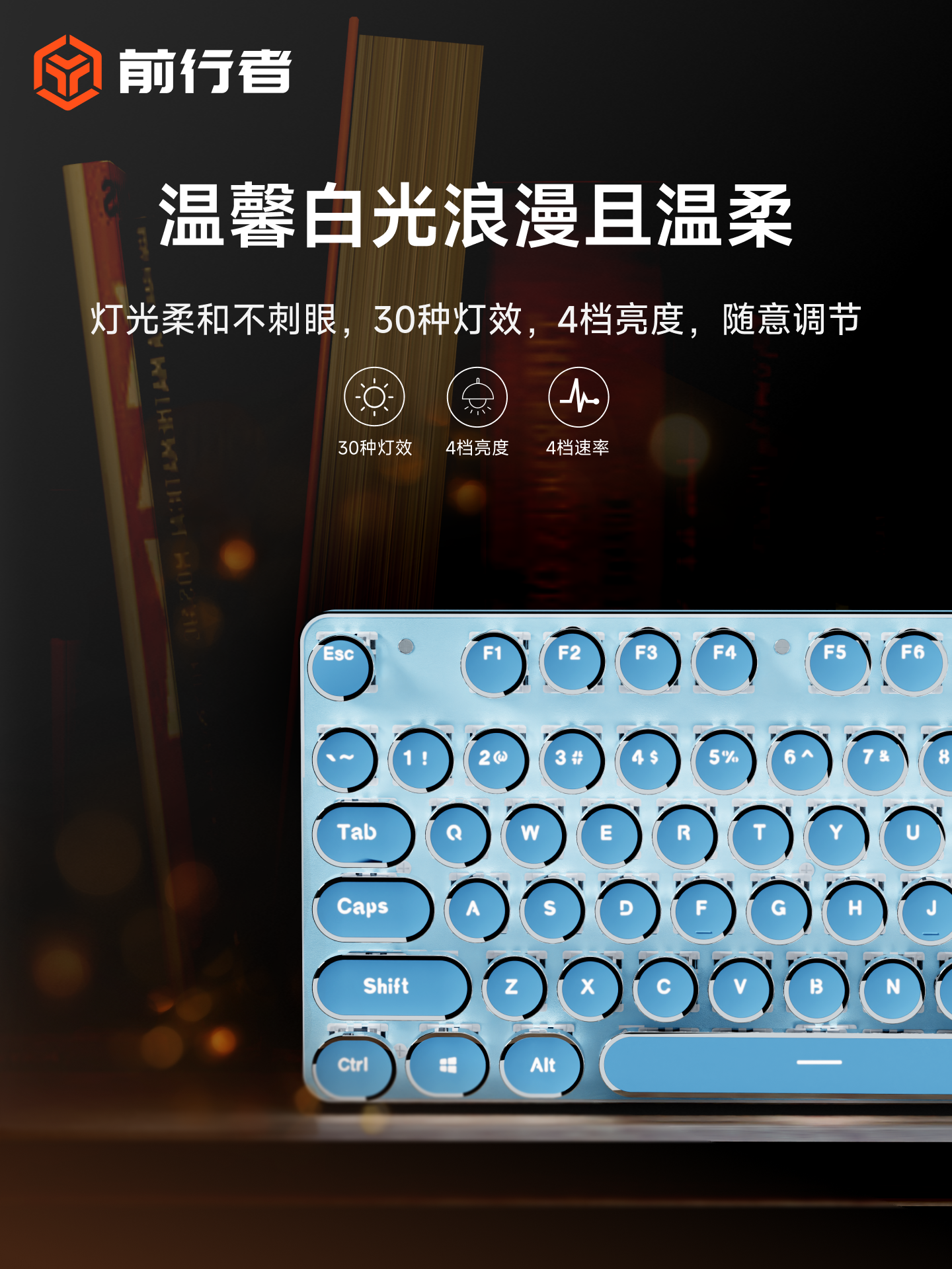 Forerunner Tk950 Punk Mechanical Keyboard Wireless Bluetooth Mouse Set for Girls Office and Gaming Use