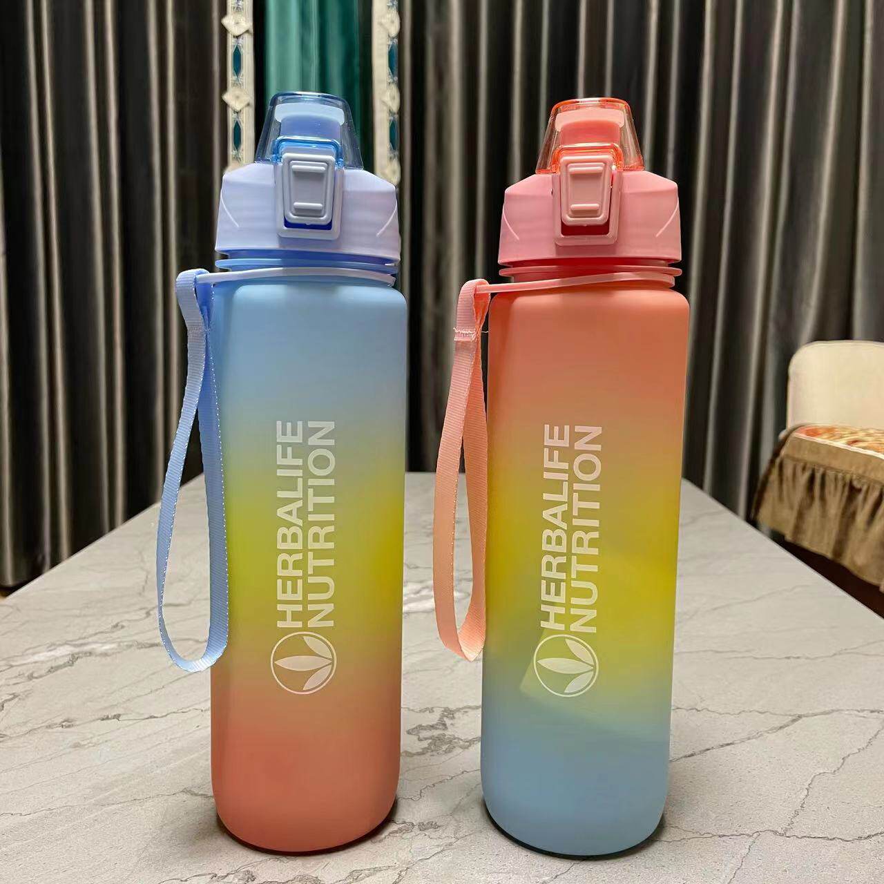 Высококачественная бутылка для воды со шкалой, портативный чайник, коллекция 2022 