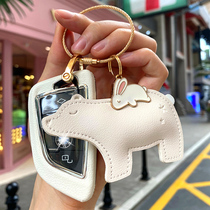 BMW 3-series key cover 5 series 325li new 1 series 7 series 530 knife frontal shell X1X2X3X5 buckle car key bag woman