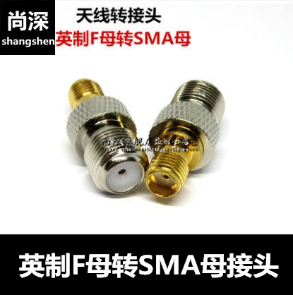 Imperial F nam lần lượt SMA nữ đầu F mẹ rẽ SMA đực F đầu lần lượt nối chuyển SMA-JK F SMA.