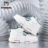 Air jordan, высокая детская флисовая спортивная обувь, демисезонные кроссовки для мальчиков, 2020